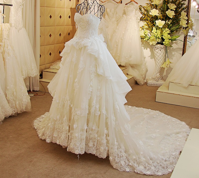 Luxury Arabia Wedding Dresses Ball Gown Wedding Dresses Beaded