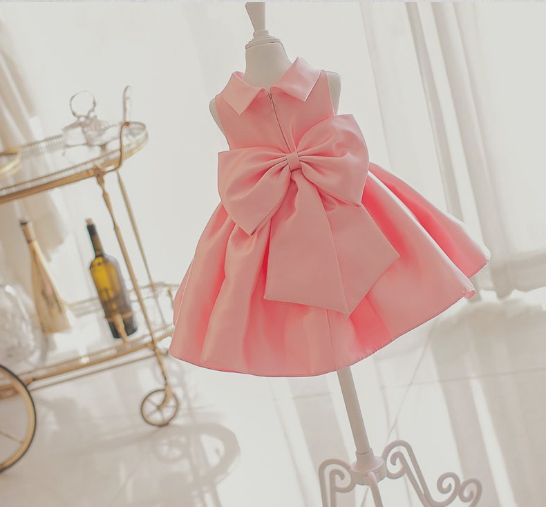 light pink baby dress