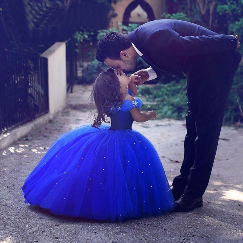 Purple Butterfly Flower Girl Dresses