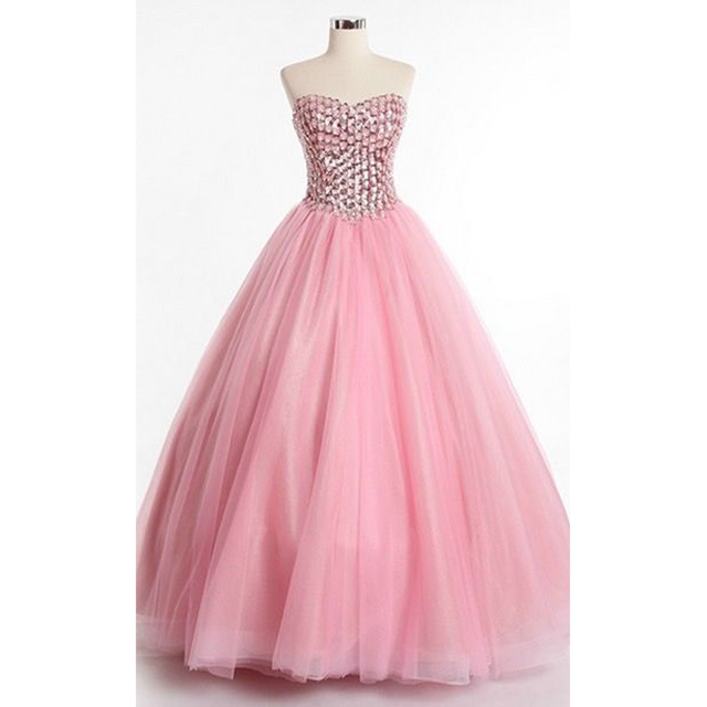 Long Puffy Sweet 16 Dresses