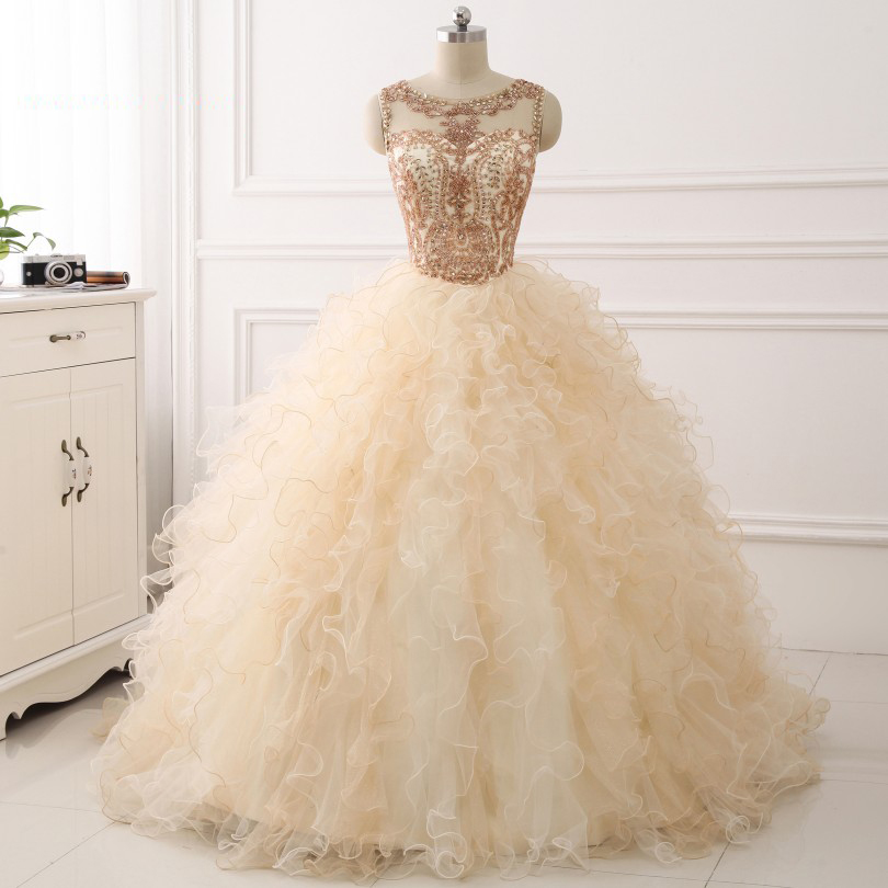 2018 Quincenera Dresses with Straps