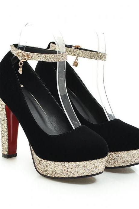 Ankle Strap High Heel Fashion Shoes